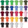 t shirt color chart - Juice Wrld Shop